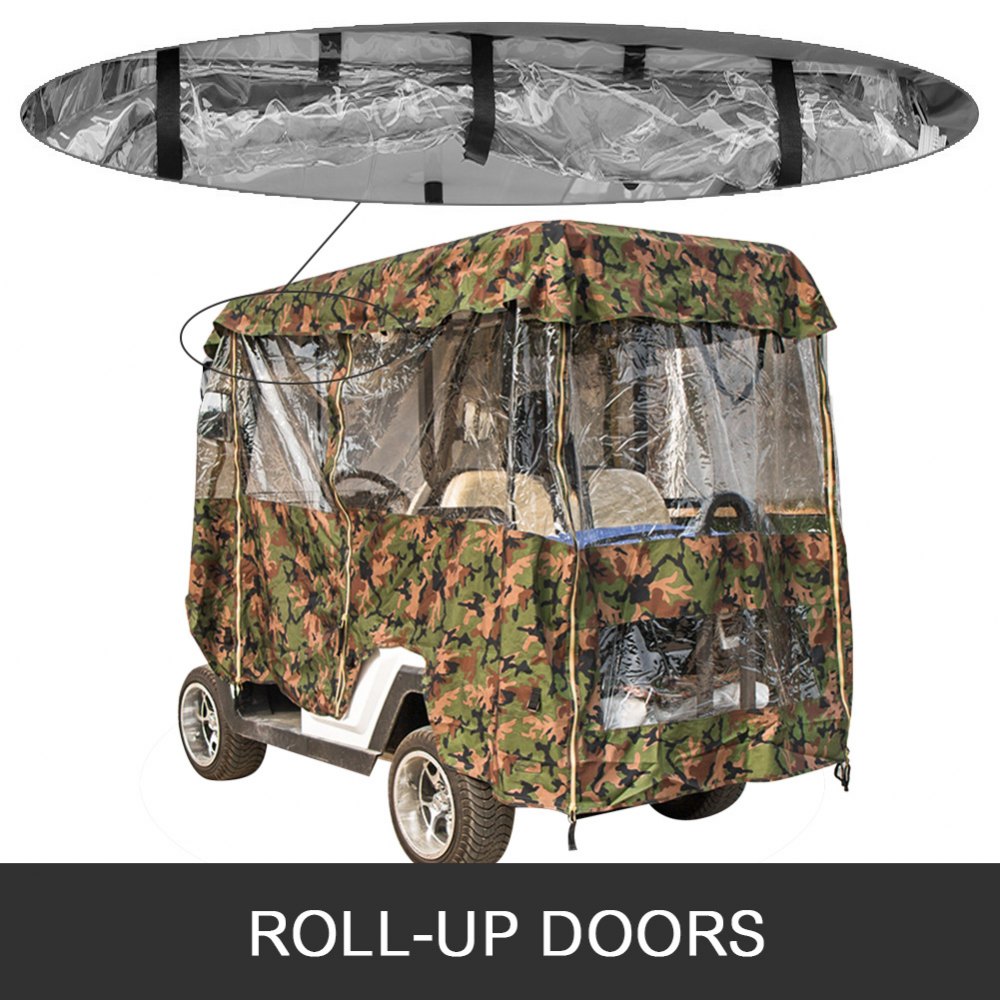 4 Passagiere Golfwagen Abdeckung Schutzhülle wasserdicht Abdeckplane
