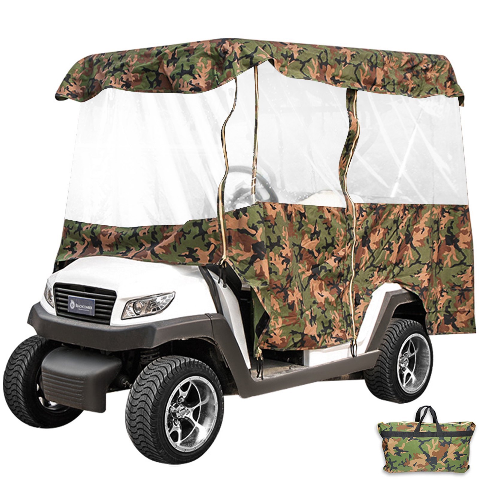 4 Passagiere Golfwagen Abdeckung Schutzhülle wasserdicht Abdeckplane