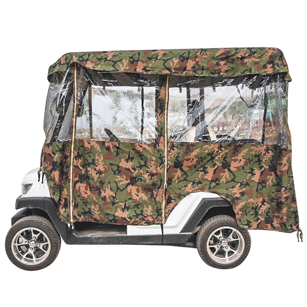 4 Passagiere Golfwagen Abdeckung Schutzhülle wasserdicht Abdeckplane