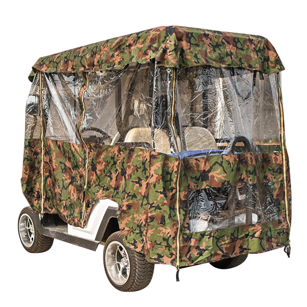 4 Passagiere Golfwagen Abdeckung Schutzhülle wasserdicht Abdeckplane