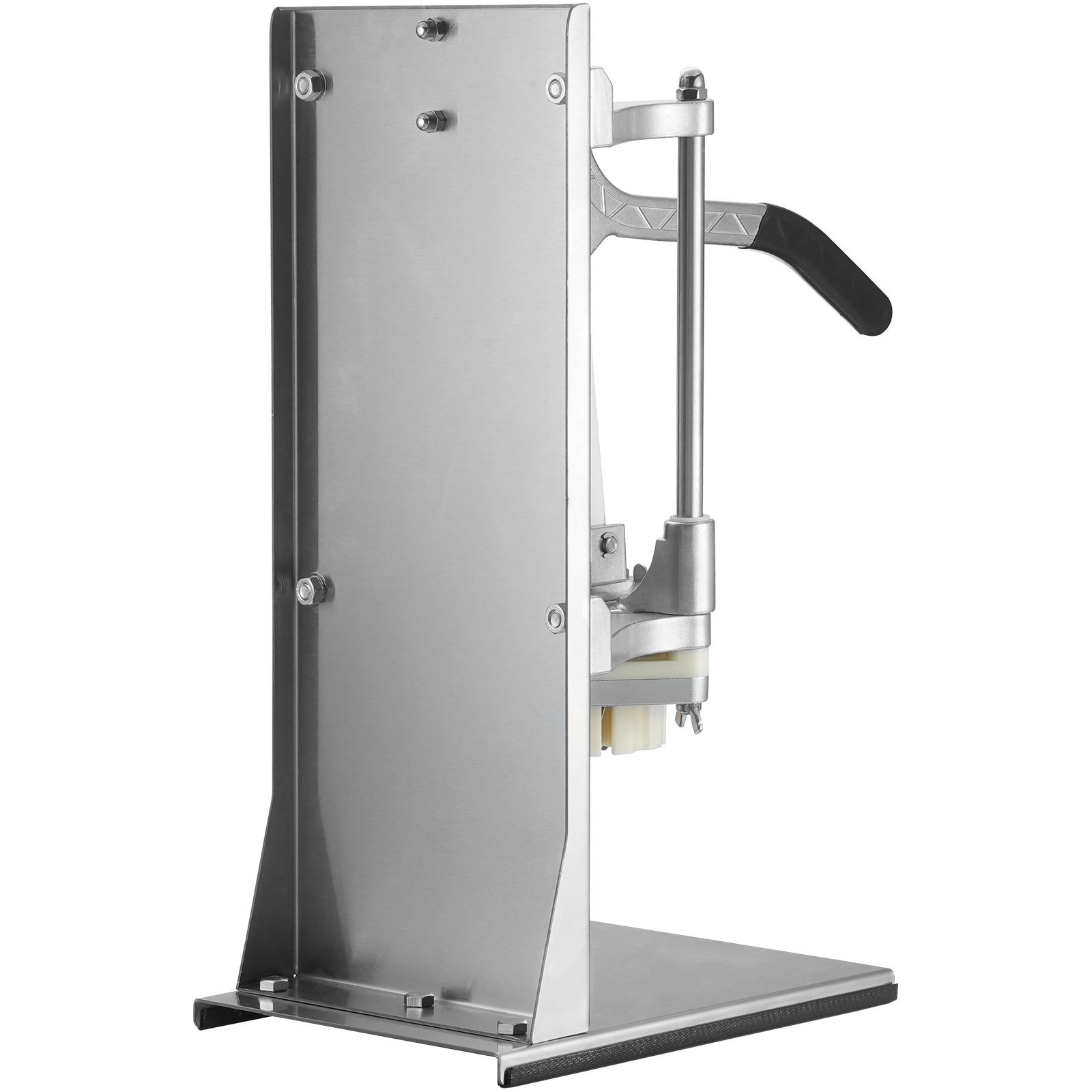 VEVOR Kartoffelschneider Pommes Frites Schneider 1/4 + 0,95cm + 6 Keile, Frittenschneider Gemüseschneider Kommerzieller Zerkleinerer Obstschneidemaschine mit 4 Ersatzklingen, Edelstahl Zerhacker