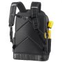 VEVOR Tool Backpack with Tools, 65 Pockets, Heavy-duty Tools Storage Organizer Bags with Laptop Compartment & Molded Base, Electrician Jobsite Backpack for Electrician, Repairman, and HVAC Techs