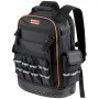 VEVOR Werkzeugrucksack, 64 Taschen, Werkzeug-Aufbewahrungs-Organizer, Backpack mit Laptopfach & geformtem Boden, Baustellenrucksack für Elektriker, Reparaturarbeiter & Heizungstechniker