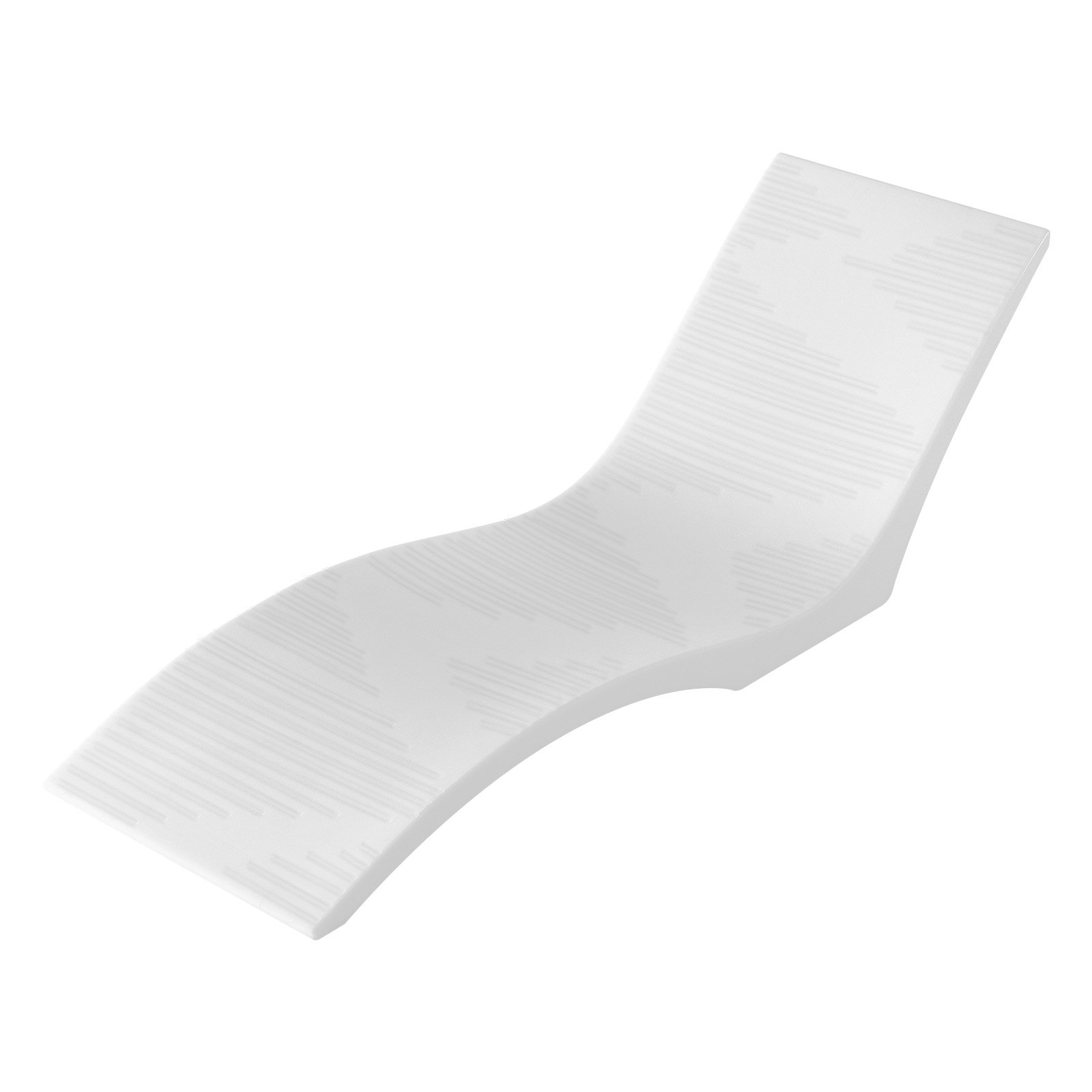 VEVOR Liegestühle 2 Stk. Chaiselongue Liegestühle für den Innenbereich des Pools für Wassertiefen bis zu 12,7 cm, im Pool befestigt und auf dem Wasser schwimmend, geeignet für alle Pooltypen