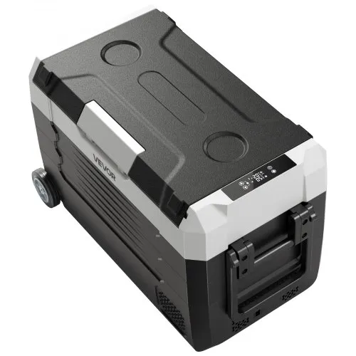 VEVOR Kompressor-Kühlbox 35 L – 2 Zonen, App-Steuerung, Räder, -20 Bis 20 °C, Für Camping & Auto