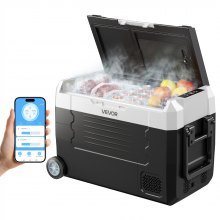 VEVOR Kompressor-Kühlbox 20 L – Für Tesla Model 3, App-Steuerung, -16°C Bis +10°C – 12V/24V Für Camping & Reisen
