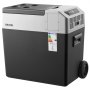 VEVOR Kompressor Kühlbox 50 L, Auto Kühlschrank mit Griff, App-Steuerung & Rädern, 12 V/24 V DC, 100–240 V AC, -22 °C bis 10 °C, Elektrische Gefrierbox für LKW, Van, Wohnmobil, SUV & Camping