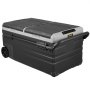 VEVOR Autokühlschrank, 12-Volt-Autokühlschrank, tragbarer 95-Liter-Gefrierschrank mit zwei Zonen und Rädern und Griff, -20 °C bis 20 °C, 12/24 V Gleichstrom und 100–240 V Wechselstrom, Kompressorkühler für Outdoor, Camping
