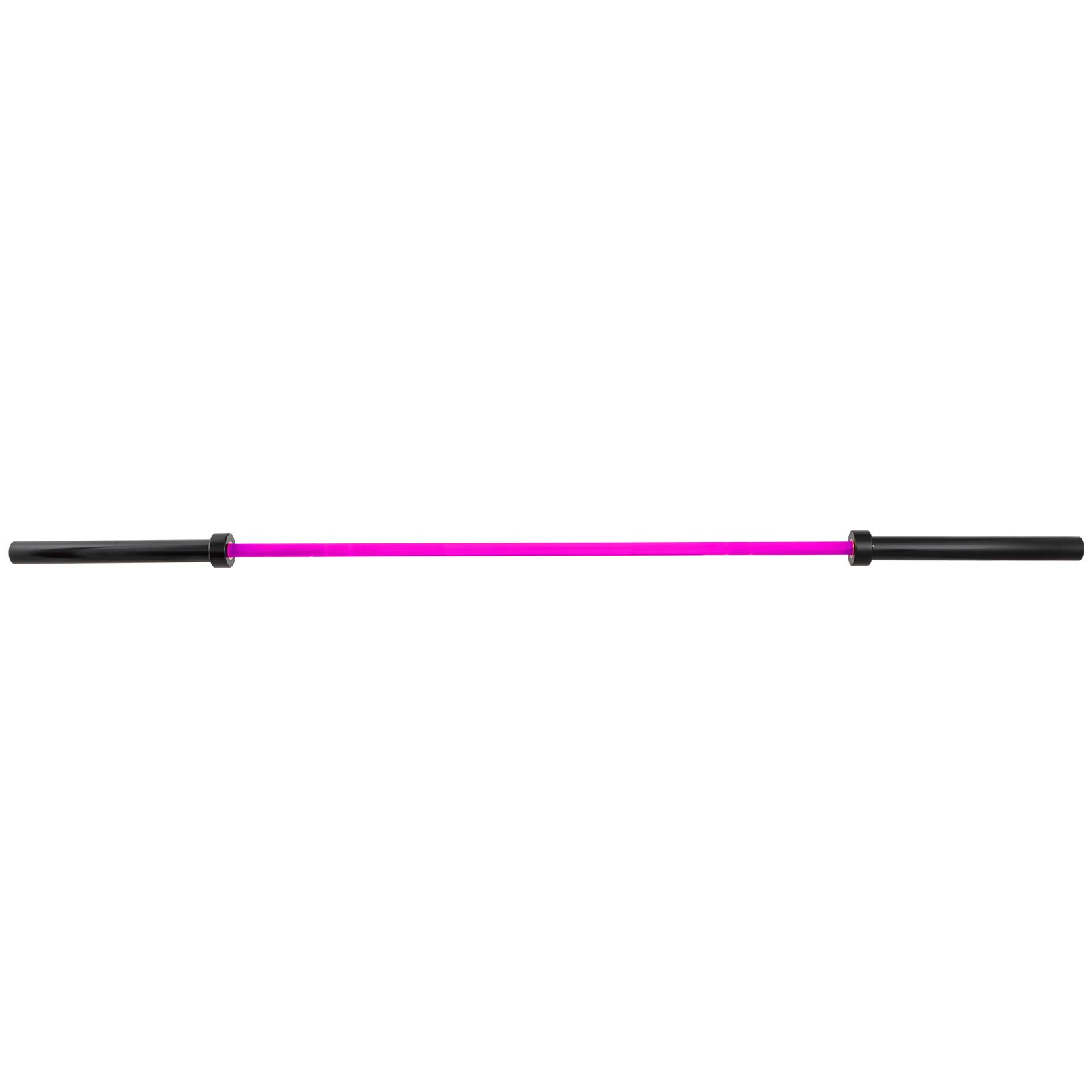VEVOR 2,2 m Olympic Barbell 20 kg Olympische Langhantel Heben Fitness Training für Gewichtheben Powerlifting Heben Squat Bankdrücken Stange mit Schnallen und Klemmen(Pink)
