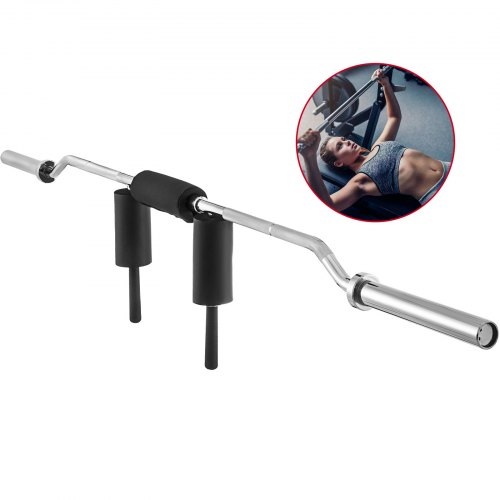 Safety Squat Olympic Bar Fits 2" Olympic Plates Great for Wide Range of  

 

	Workouts