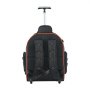 VEVOR Werkzeugrucksack mit Rollen, 50 kg Tragkraft, 45 Taschen, Werkzeugtasche, verstellbarer Teleskopgriff und stabile Basis, Arbeitsrucksack-Organizer für Bau und Mechanik, 440x250x480 mm