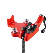 VEVOR Kettenschraubstock Rohrschraubstock Kettenspannvorrichtung 6,35-152,4mm