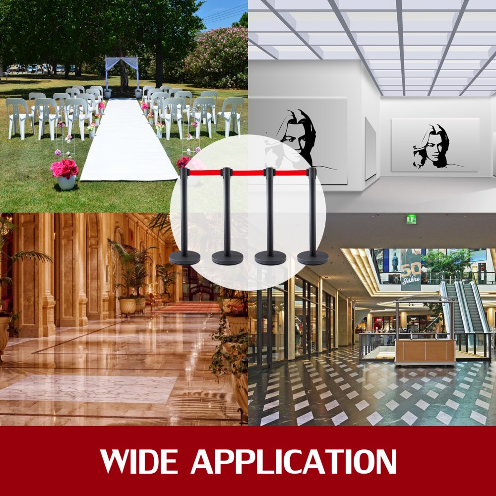 Personenleitsystem Absperrung Abgrenzungsständer Warteschlange Edelstahl Gurt