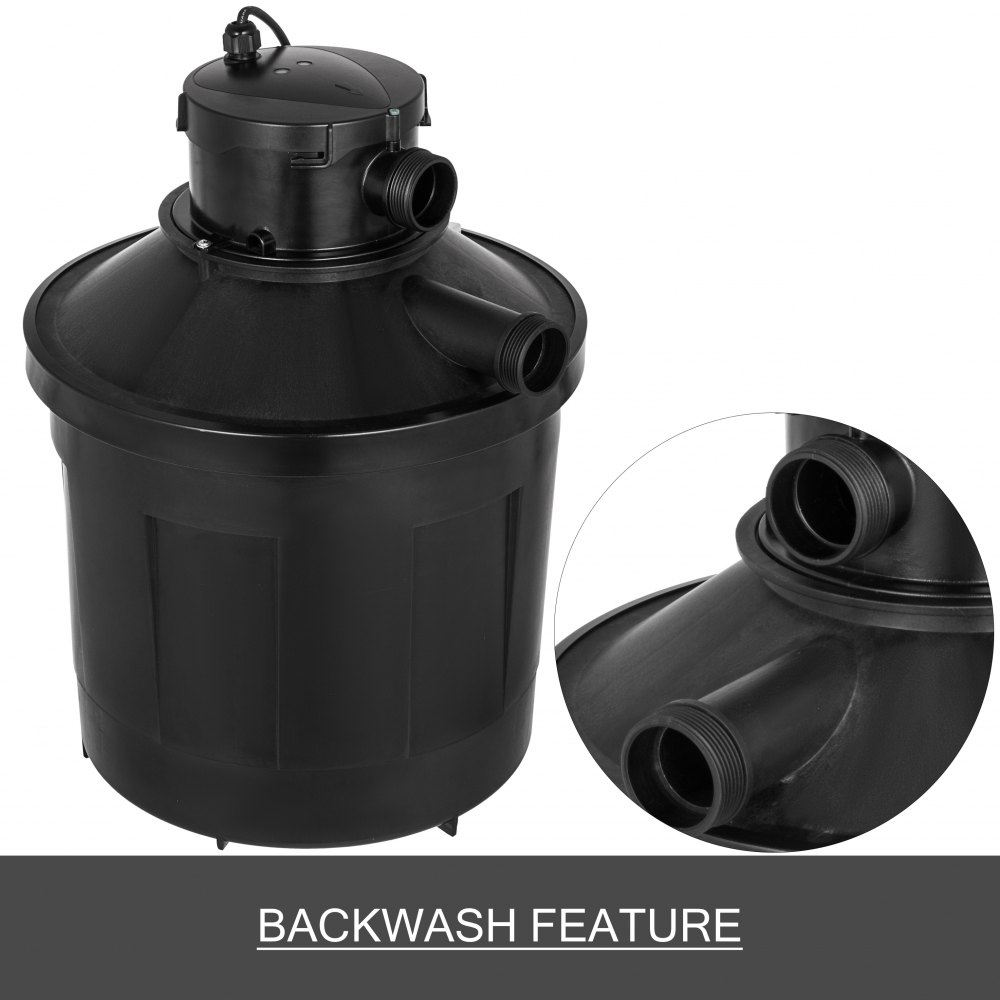 Uvc Druckfilter Druckteichfilter Teichfilter 10000l Garten Teich Koi-teich