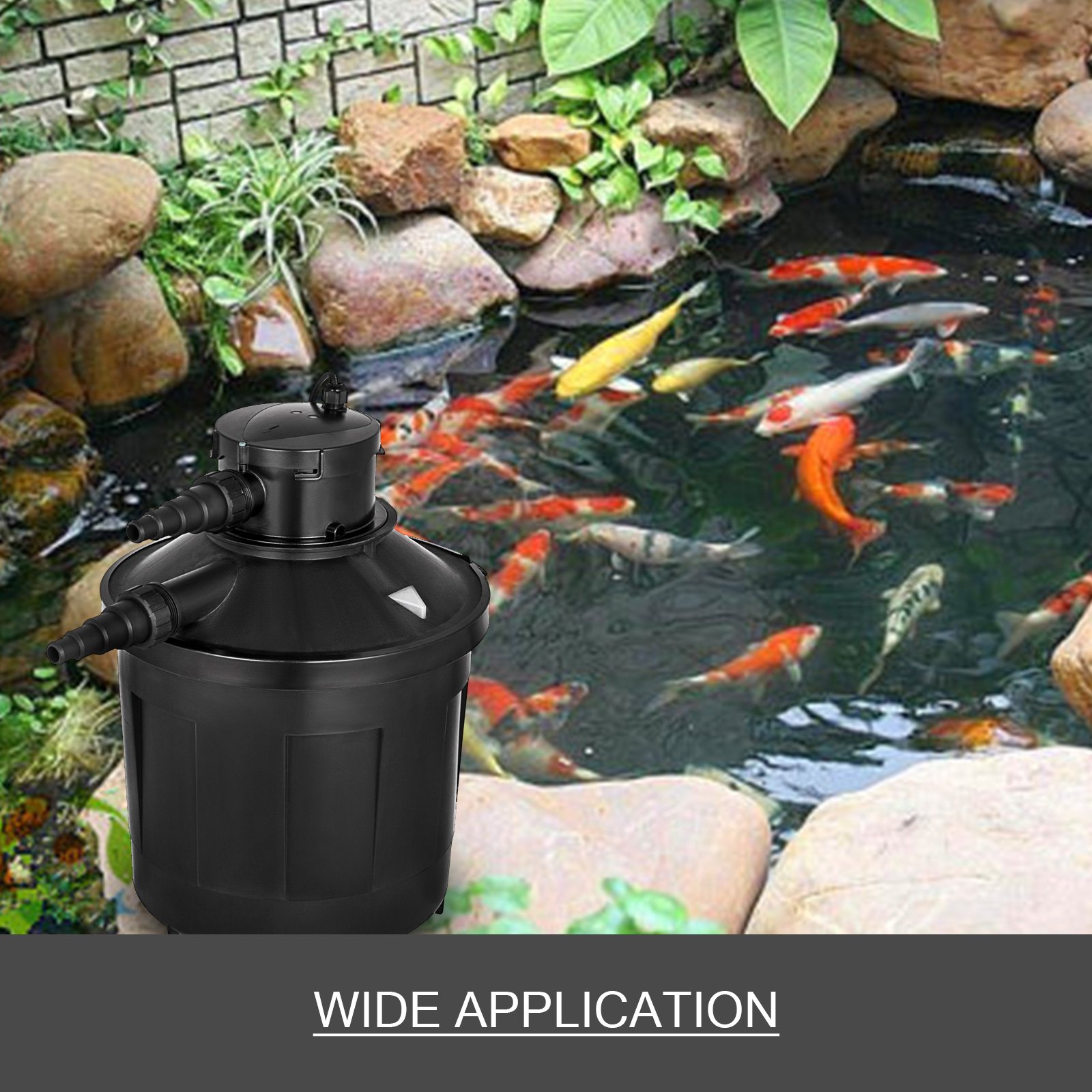 Uvc Druckfilter Druckteichfilter Teichfilter 10000l Garten Teich Koi-teich