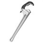 VEVOR Rohrzange, 18 Zoll gerade Aluminium-Rohrzange, automatische Backeneinstellung, verstellbarer Sanitärschlüssel, leicht zu tragen, ergonomischer Griff, aufhängbares Design, für Wasserleitungen, Autoreparaturen