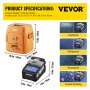 VEVOR AI-7 Optischen Faser Schweißgerät Fusion Splicer 8s Fusionsspleißgerät