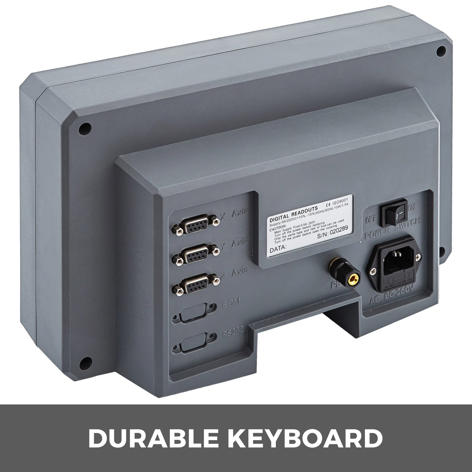 VEVOR Multi-Functional  3 Axis Digital Readout Display DRO with Precision Linear Scale for Lathe Milling EDM