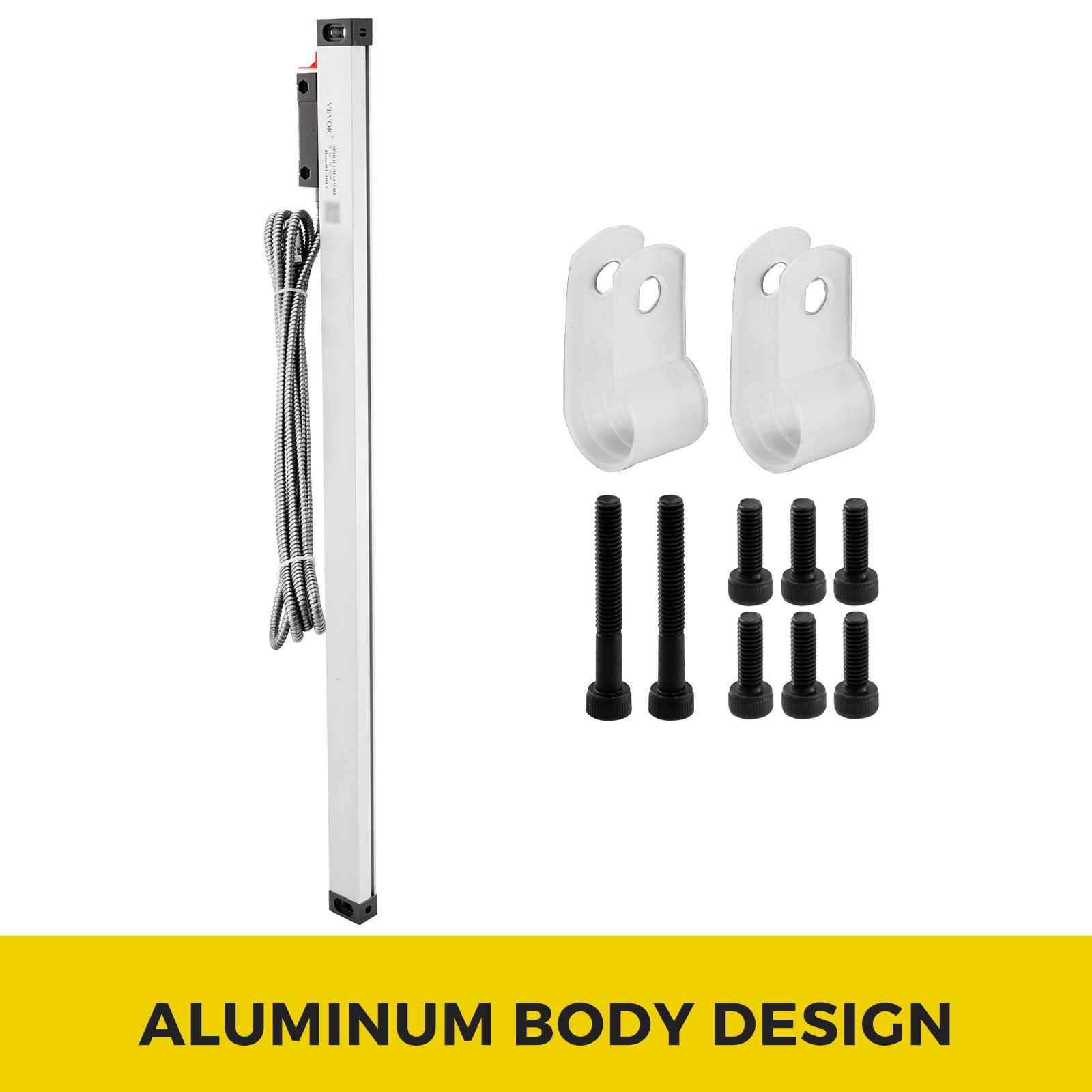 1 Stück 650MM Hochpräzisions-Drehbank-Linearmaßstab für Fräsmaschine mit Zubehör