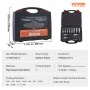 VEVOR Kronenbohrer-Set Metall 13 tlg. 7/16, 1/2, 9/16, 11/16, 5/8, 3/4, 13/16, 7/8, 15/16, 1, 1-0,16cm Kernbohrer-Satz 25.4mm Schnitttiefe Ringschneider-Set, Zubehör für Magnetbohrmaschinen