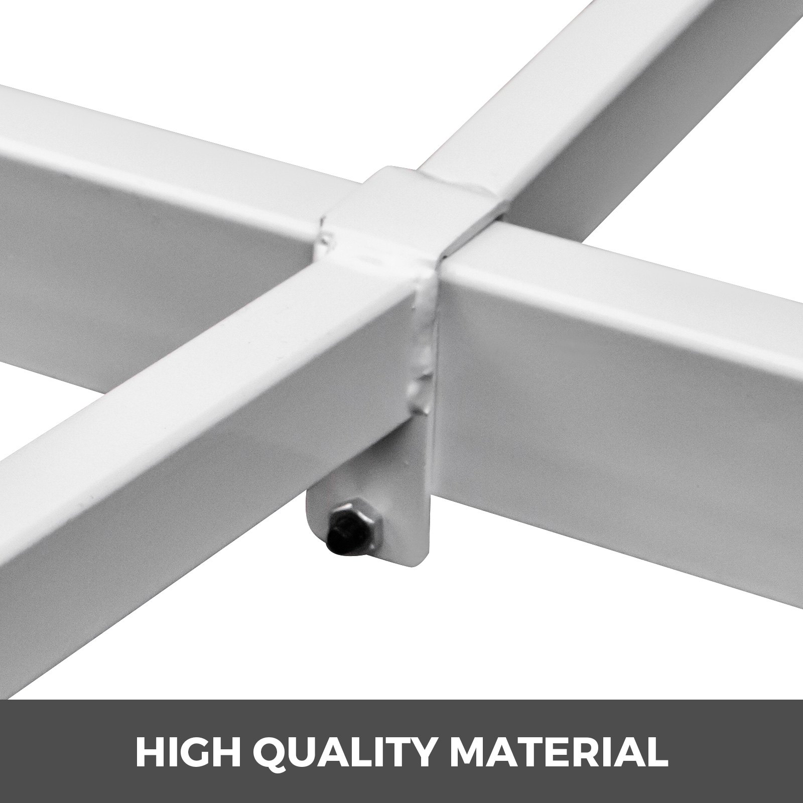 Klappstuhlwagen Sackkarre Klappbar 42 Stühle Regalwagen Rollwagen Weiß