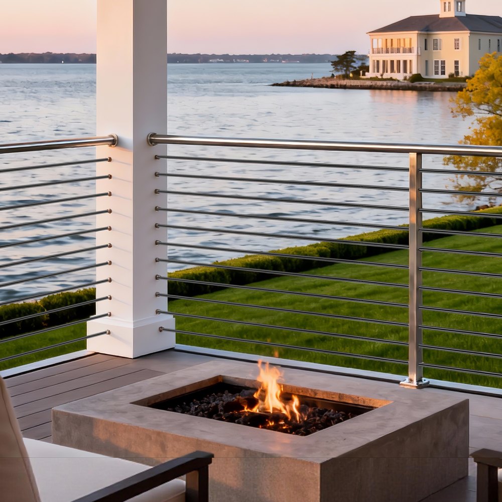 VEVOR Edelstahldrahtseil φ2,38 mm 50,3 m Länge, Drahtseil aus Edelstahl 304 mit einer Bruchlast von 2 kN, 7x7 Litzen, Stahlseil für Terrassengeländer, Gartenspaliere, Lichterketten