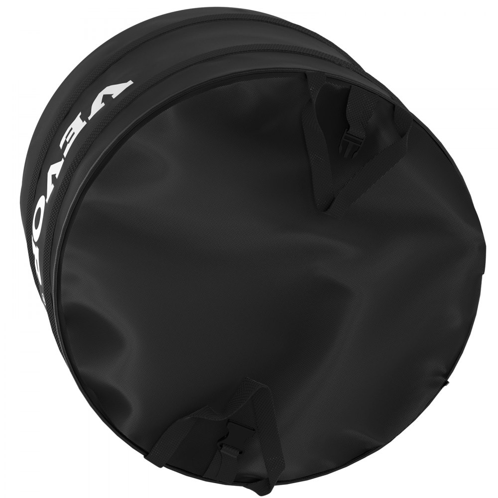 VEVOR Trockentrimmer 59x45cm Erntemaschine Trimmer Blattschüssel-Trimmer Gartenwerkzeug Set Trimmbeutel aus 420D Polyester mit Ykk-Reißverschluss Ideal zum Beschneiden oder Entfernen von Blättern