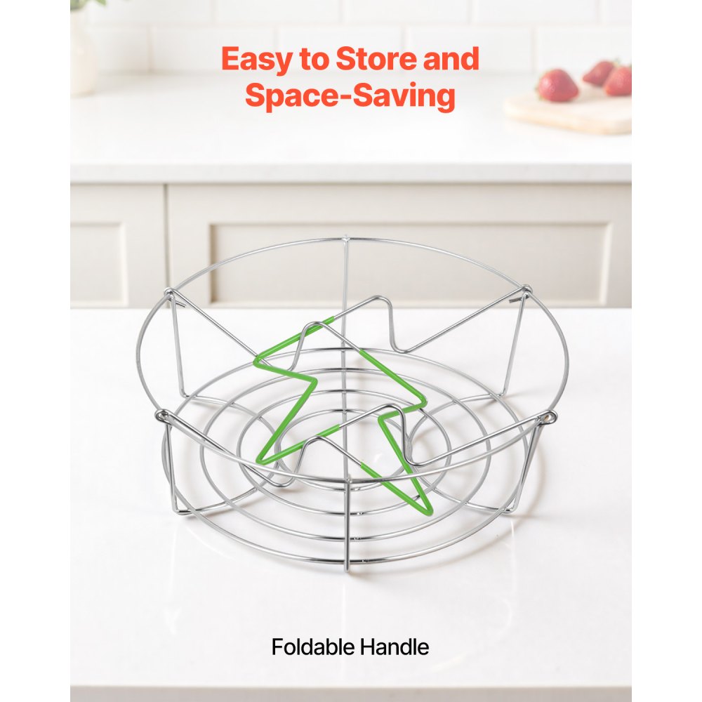 VEVOR Einmachtopf Einkochtopf (19,86 L) mit Gestell, Kochtopf aus Edelstahl im Wasserbad mit Doppelgriff & Glasdeckel, kompatibel mit allen Kochfeldern: Induktion Gas Elektro Glas Keramik Halogen