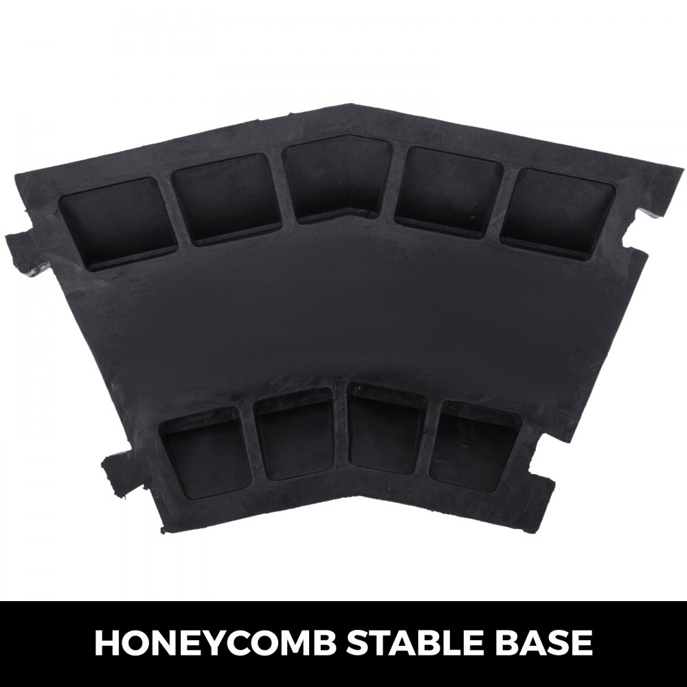 5x Kabelbrücke Kabelmatte 45° Rechts Abbiegen Rechtskurve Bogenstück Rutschfest