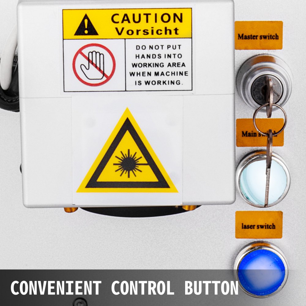 VEVOR Faserlaserbeschriftungsanlage Beschriftungslaser Fiber Laser Markierung