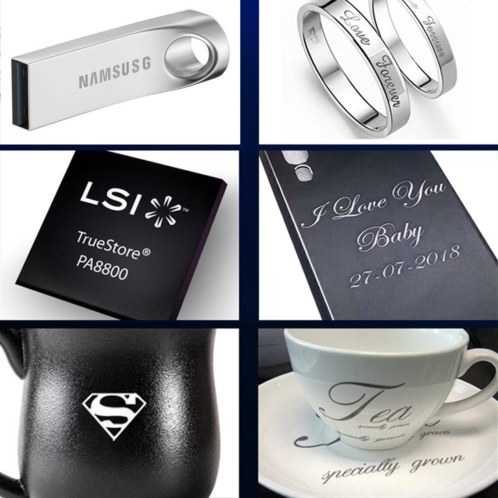 Vevor Fiber Laser Markierungsmaschine Marking Machine 20w Beschriftungsmaschine