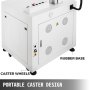 VEVOR Faserlaserbeschriftungsmaschine 30 W, Beschriftung Fiber Laser Gerät Rollendesign, Faserlaser-Markierung Maschine Laser-Frequenz 20-100 kHz, Markierungstiefe 0,01-0,5 mm, Genauigkeit 0,0001 mm