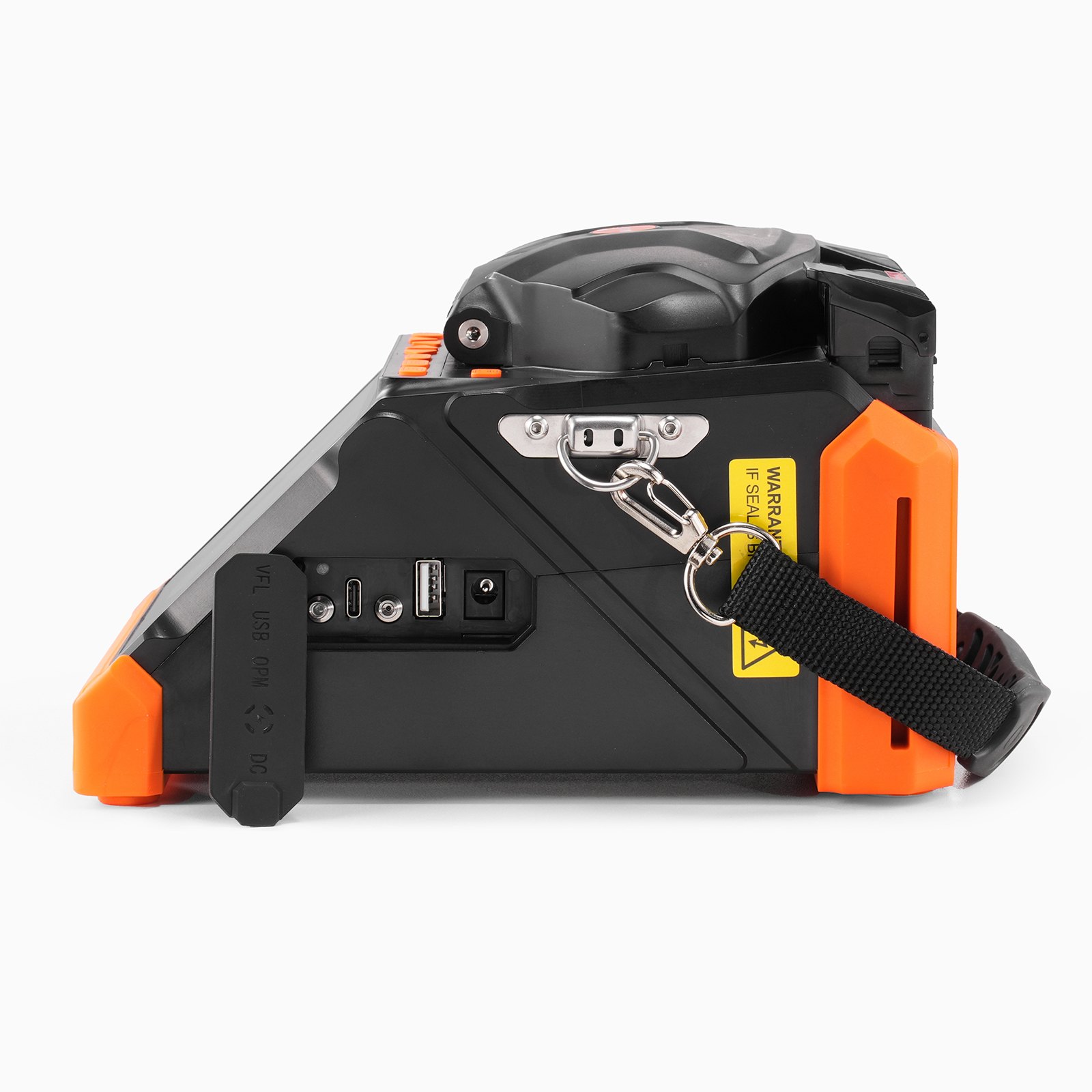 VEVOR Glasfaser Spleißgerät,  6 Motoren, Fusionsspleißgerät, Kern-/Mantelausrichtung, 6 s Spleißen, 13 s Aufheizen, Touchscreen, 3-in-1-Fusion Splicer, 7800 mAh Akku für SM MM DS NZDS