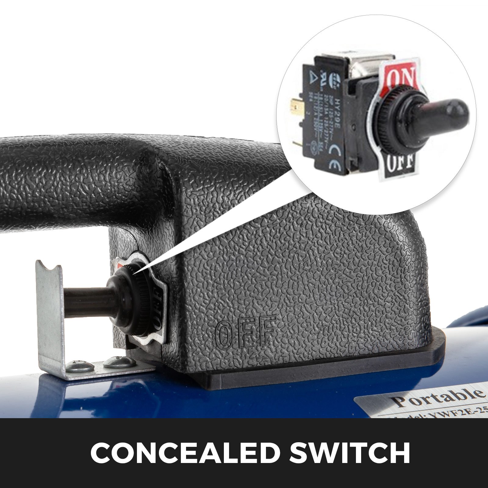 8’’ Baulüfter Lüfter Axialventilator Axialgebläse 1500m3/h Baugebläse 2700r/min