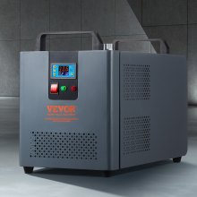 Vevor Industrieller Wasserkühler, Laserkühler-kühlsystem Mit Eingebautem Kompressor, 12L Wassertankkapazität, 7,2L/min Max. Durchflussrate, 200W Kühlleistung Für Die Kühlmaschine Einer CO2-lasergravurmaschine