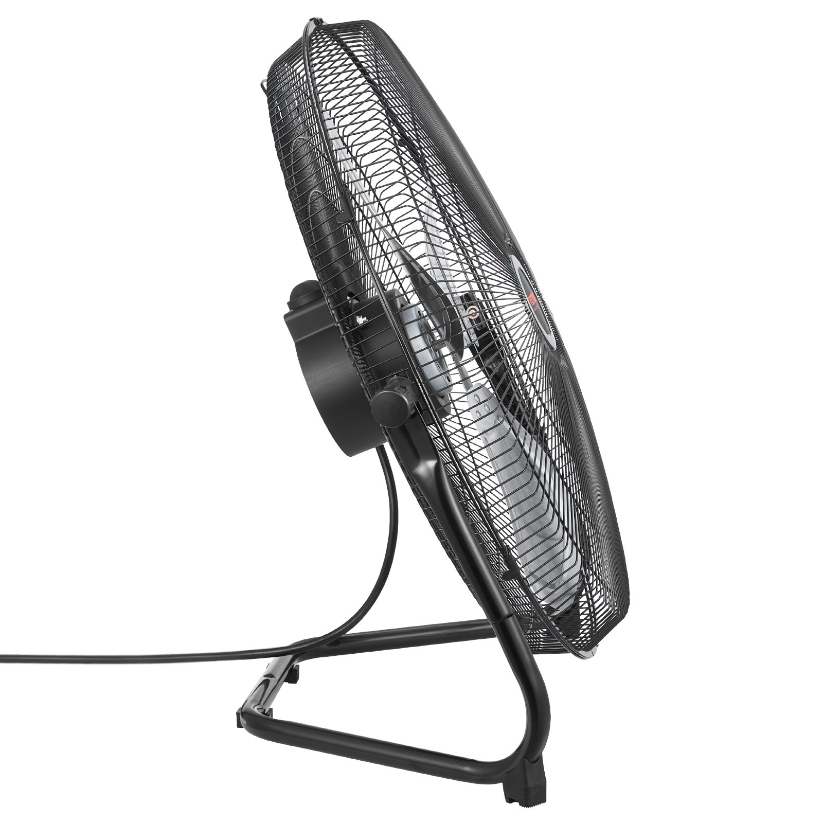 VEVOR Bodenventilator, 3 Gang, Windmaschine, 45 cm Standventilator, 360° verstellbare Neigung, 6 m/s Luftstrom, großer Metallventilator, für Zuhause, Fitnessstudio, Büro, Garage, Geschäft