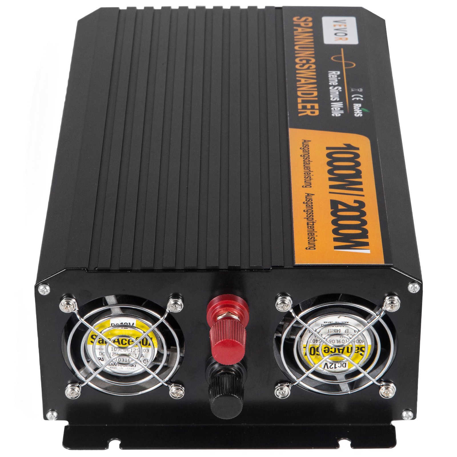 Spannungswandler 1000 2000 Watt 12v 230v Wechselrichter Softstart Ce Neu