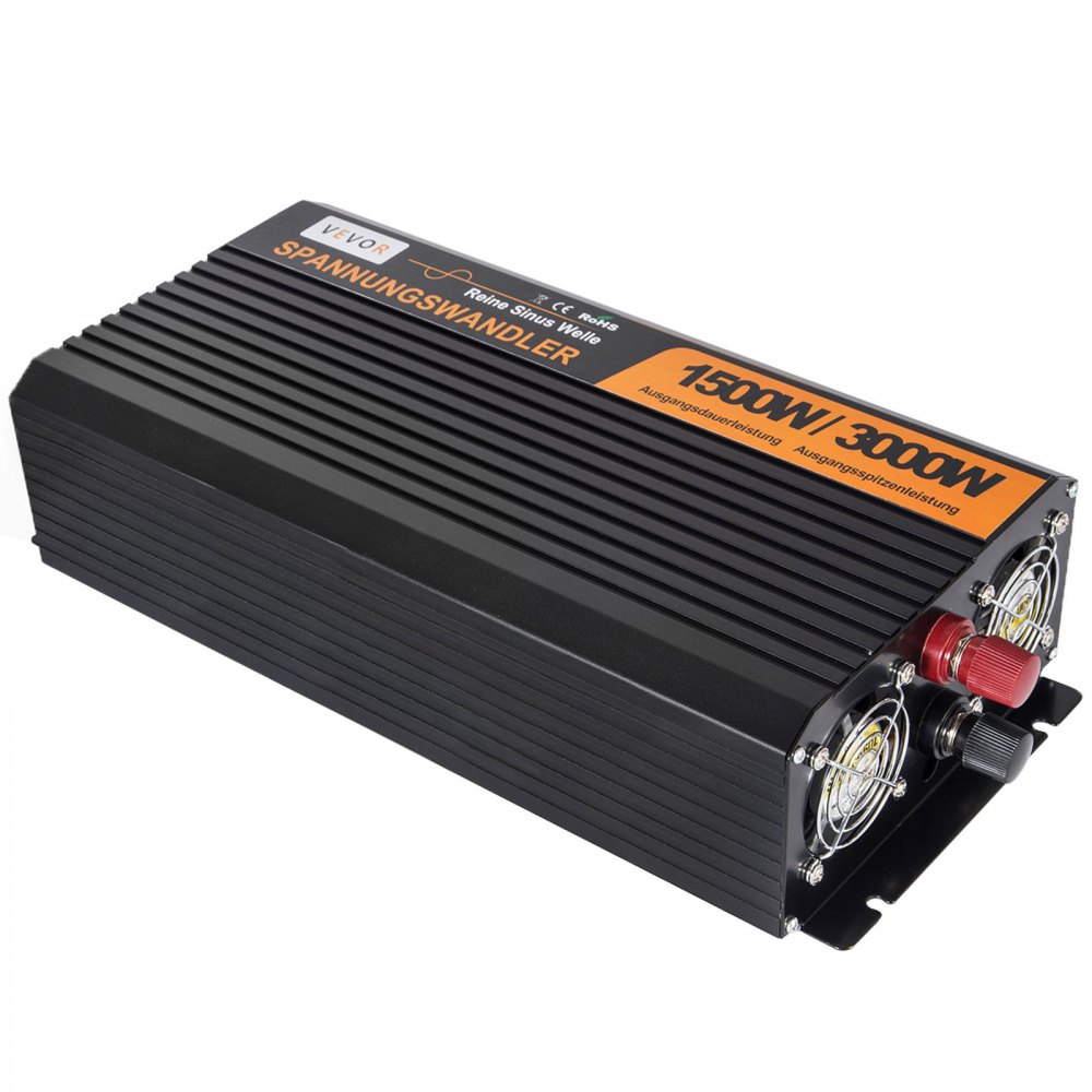 1500w 3000 Watt 12v 230v Reiner Sinus Wechselrichter Spannungswandler Inverter