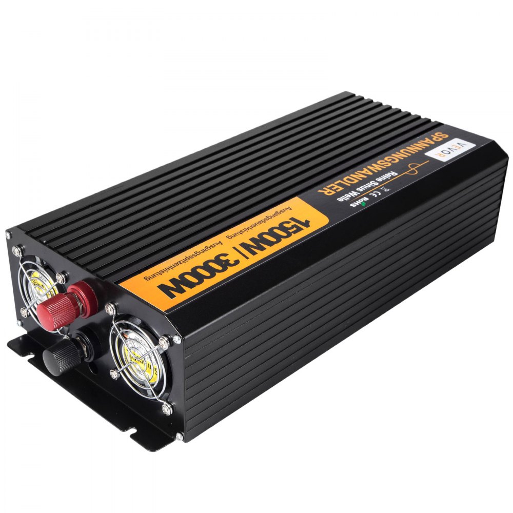 Spannungswandler Wechselrichter Lcd Umgebungsbedingungen Dc 12v Avr Ce Approved