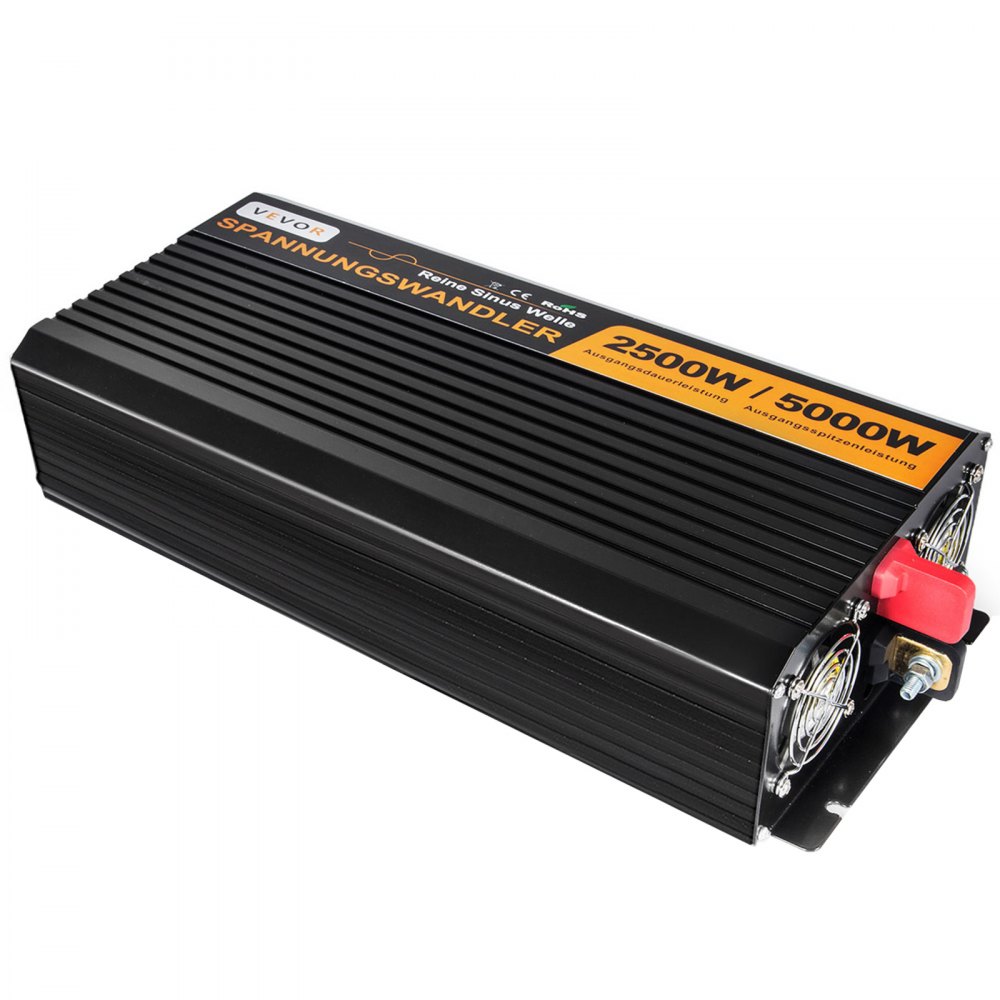 2500w 5000 Watt 12v 230v Reiner Sinus Wechselrichter Spannungswandler Inverter