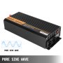 PURE SINE WAVE Power Inverter 5000W Peak 12V DC-220V AC Off Grid Office Remote