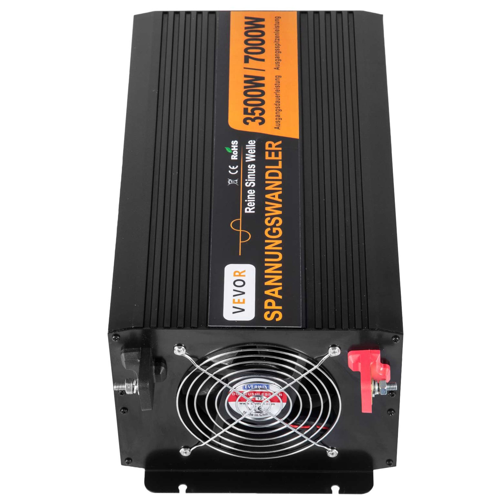 Pure Sine Wave Power Inverter Lcd Screen Soft-start Avr Concessional