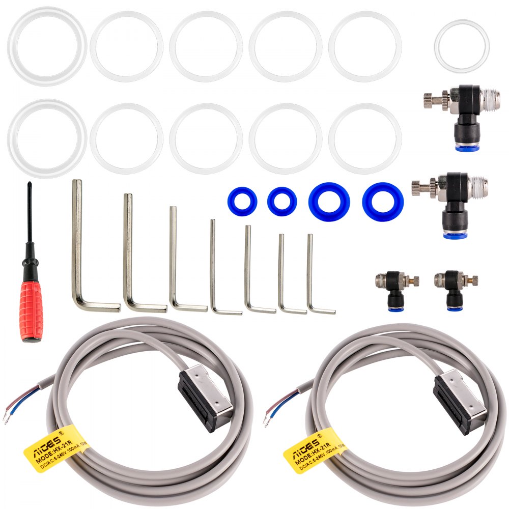 Vevor Pneumatische Abfüllmaschine 100-1000ml Flüssigkeit Doppeldüse 50 L