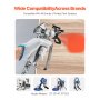 VEVOR Airless Farbspritzpistole, 3600 PSI Hochdruck Airless Farbspritzpistole mit 5 Düsen, 211, 315, 417, 517, 623, Airless Farbspritzpistolen Set mit Filtern & Reinigungsnadel & Bürste