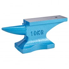 VEVOR Schmiede Amboss 60 kg Schmiede Zubehör Amboss Werkzeuge geschmiedeter Stahl mit rundem und quadratischem Loch robust