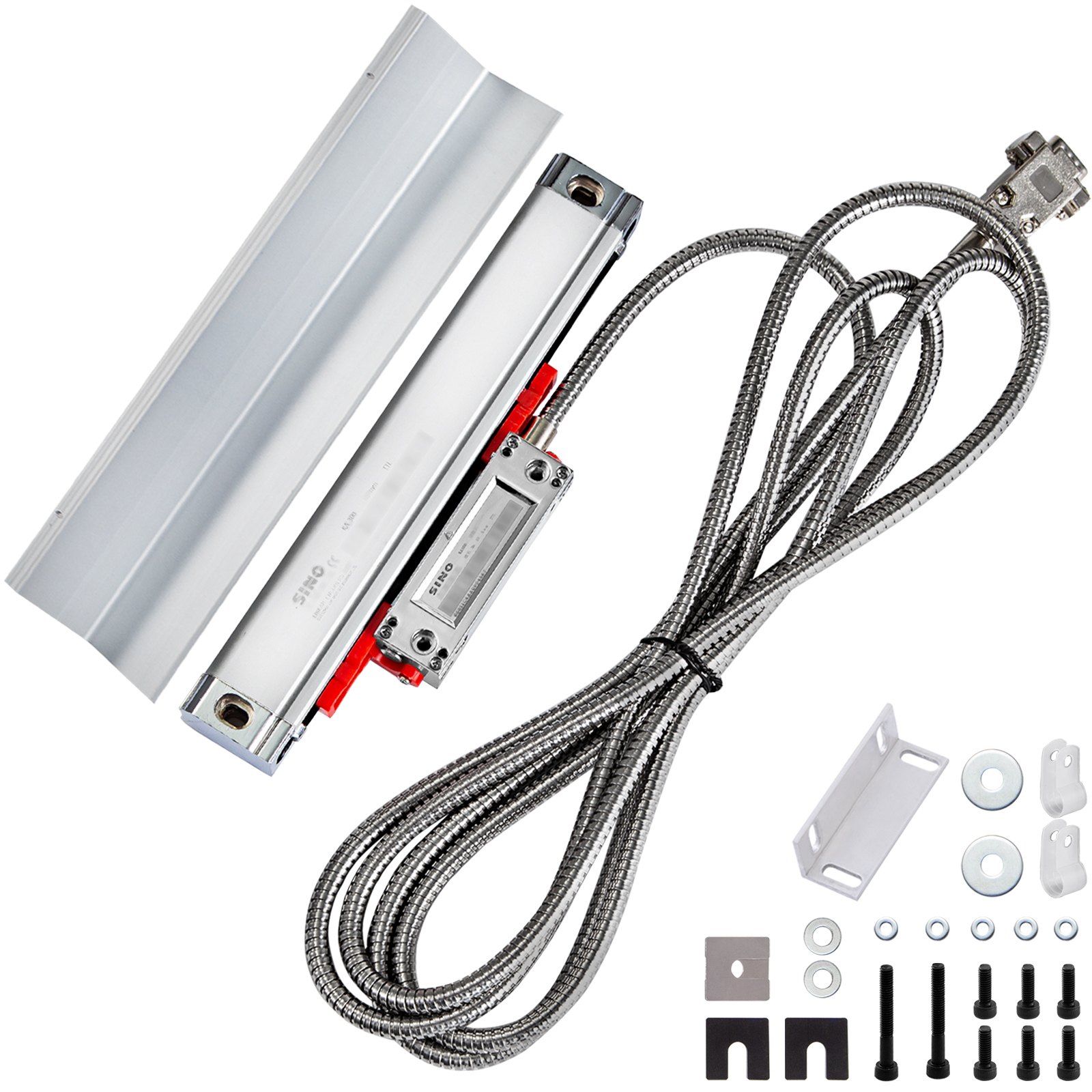 Vevor 120 Mm K3 Linear Skala Drehen-fräsen Maschine Bohren Linear Scale 3m Kabel