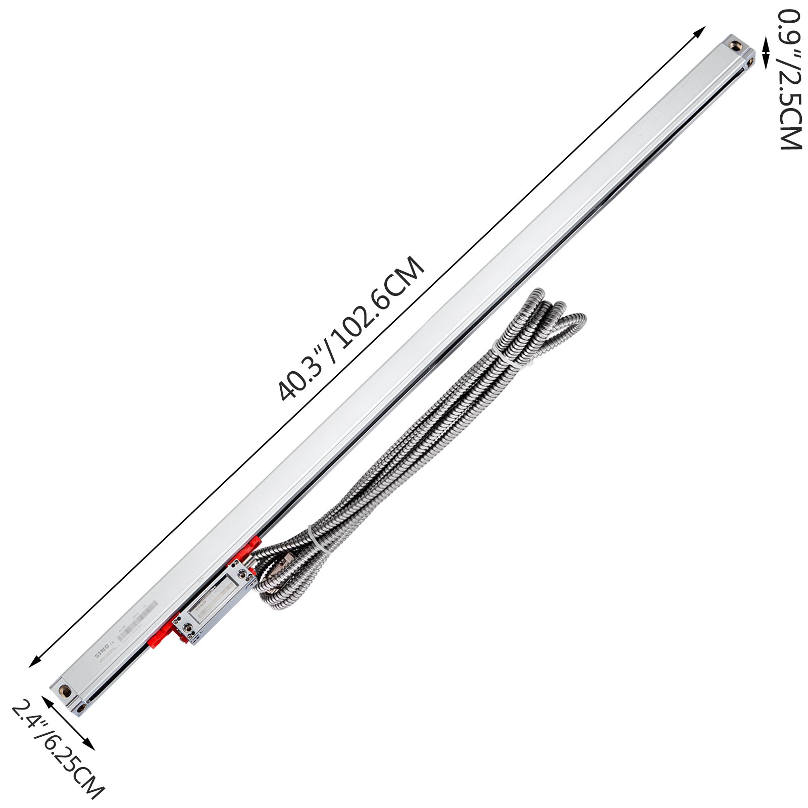 VEVOR Precision Linear Scale Linear Glass Scale 920 MM DRO Drehmaschine Fräsmaschine