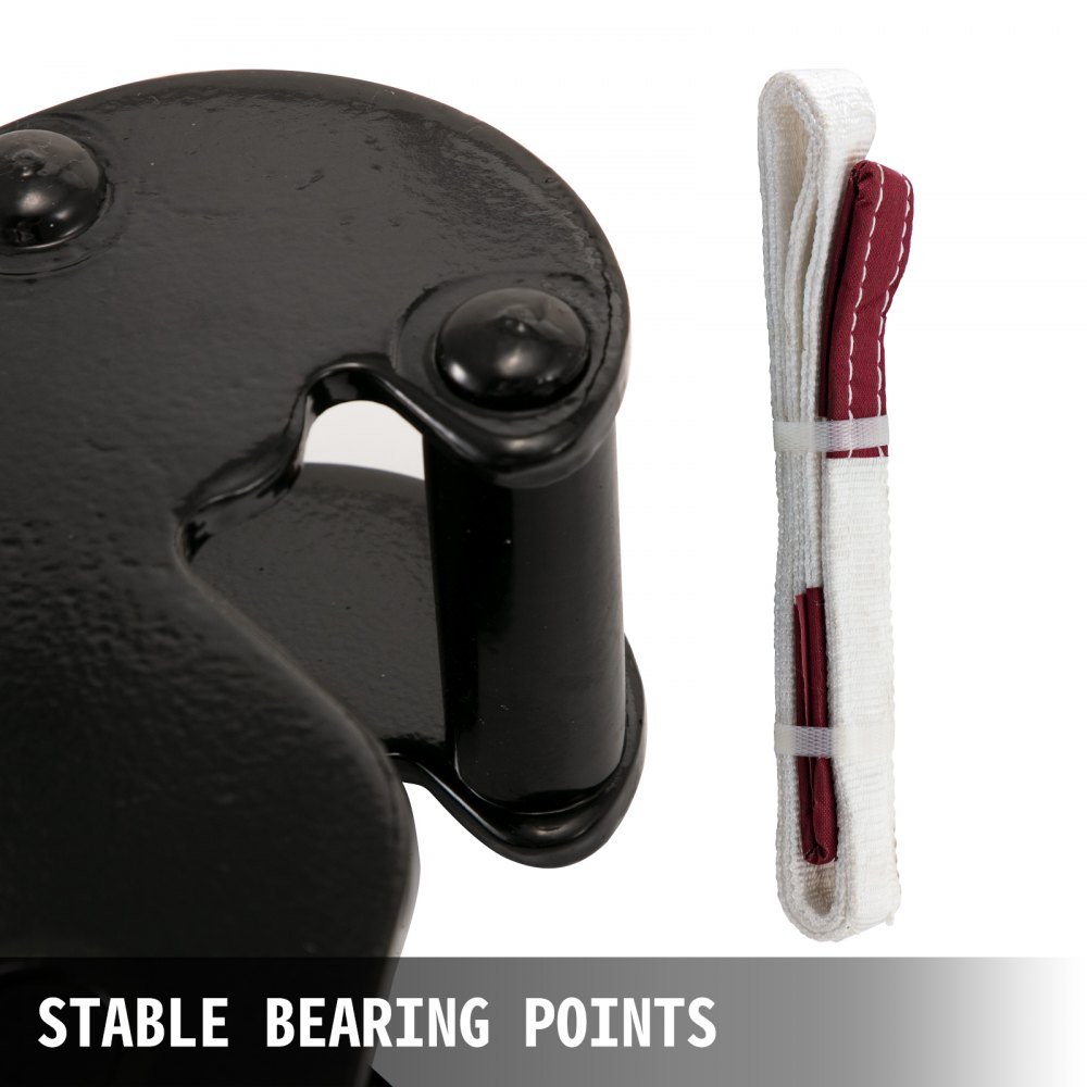 VEVOR 11000LBS Trägerklemme L-Stahlträger 5Ton Trägerklammer für L-Stahlträger Schwarz