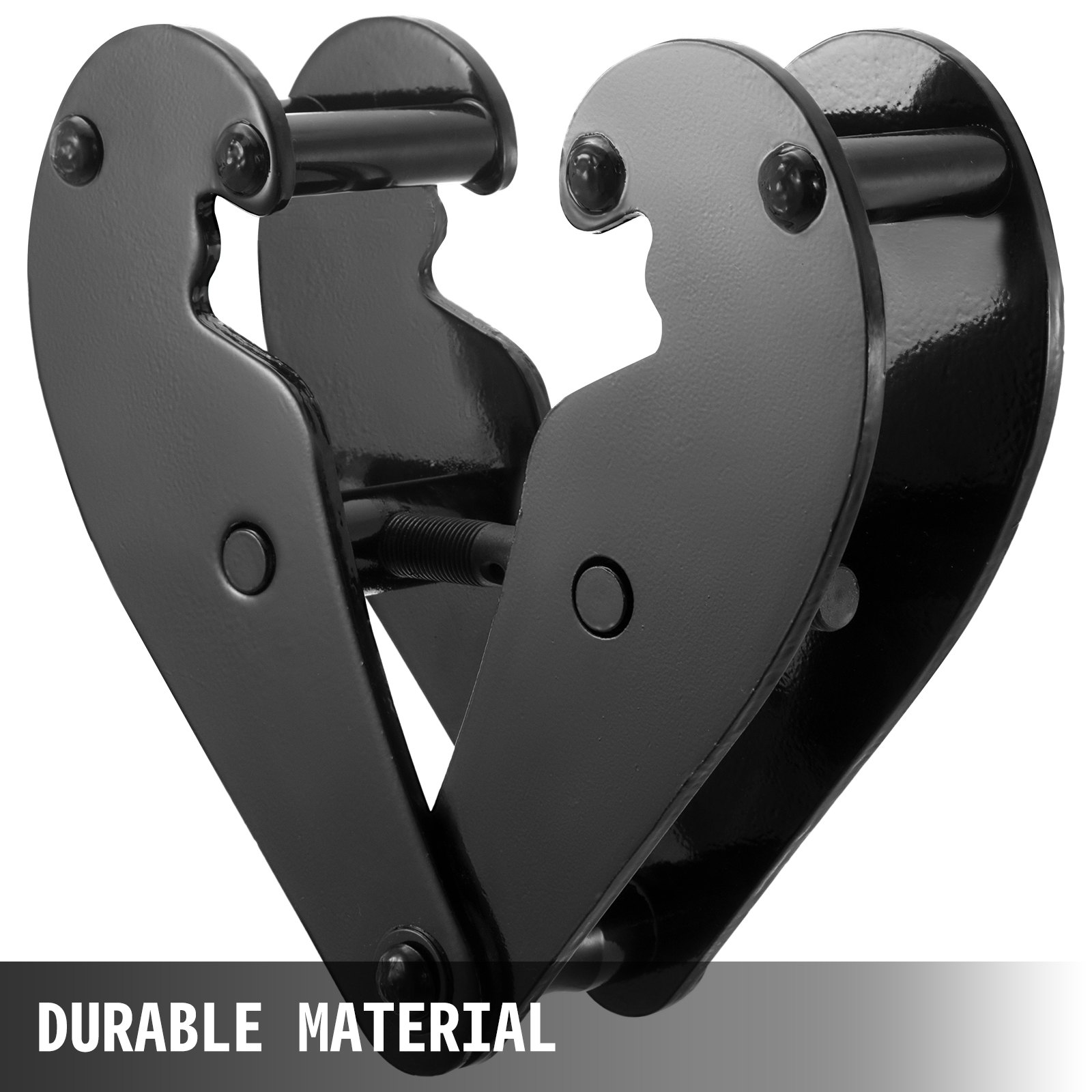 VEVOR 11000LBS Trägerklemme L-Stahlträger 5Ton Trägerklammer für L-Stahlträger Schwarz