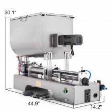 Gfa1000 100-1000ml Soße Abfüllmaschine 120w 80l Saucen Füllmaschine